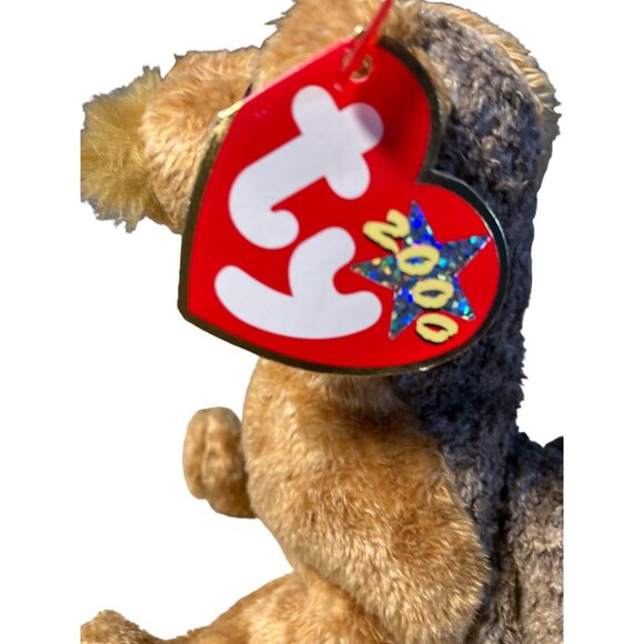 TY Beanie Baby  WHISKERS the Dog  6 Inch - Picture 5 of 9